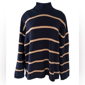 Gap Navy Striped Sweater